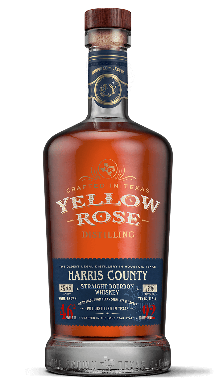 Yellow Rose Harris County Straight Bourbon Whiskey 46%vol. 0,7L