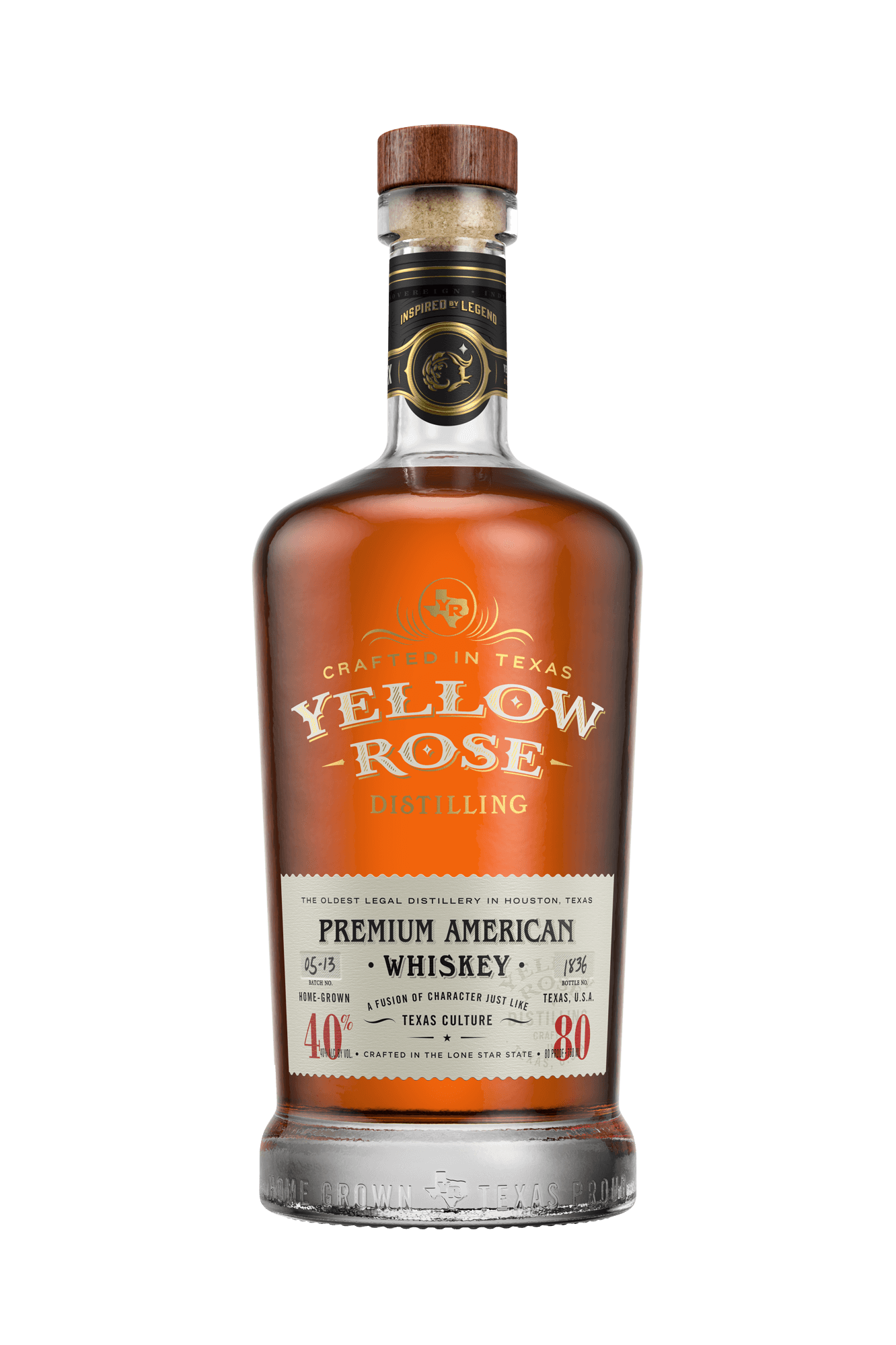Yellow Rose Premium American Whiskey 40%vol. 0,7L
