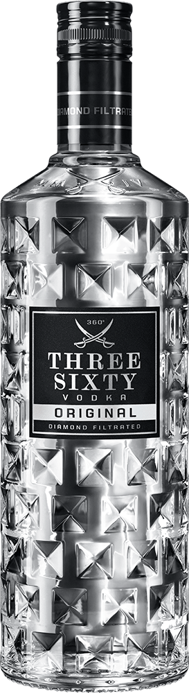 THREE SIXTY Vodka 1,0l 37,5% vol.