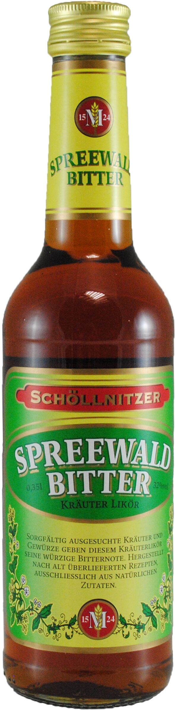 Schöllnitzer Spreewald Bitter 32% vol. 0,35L