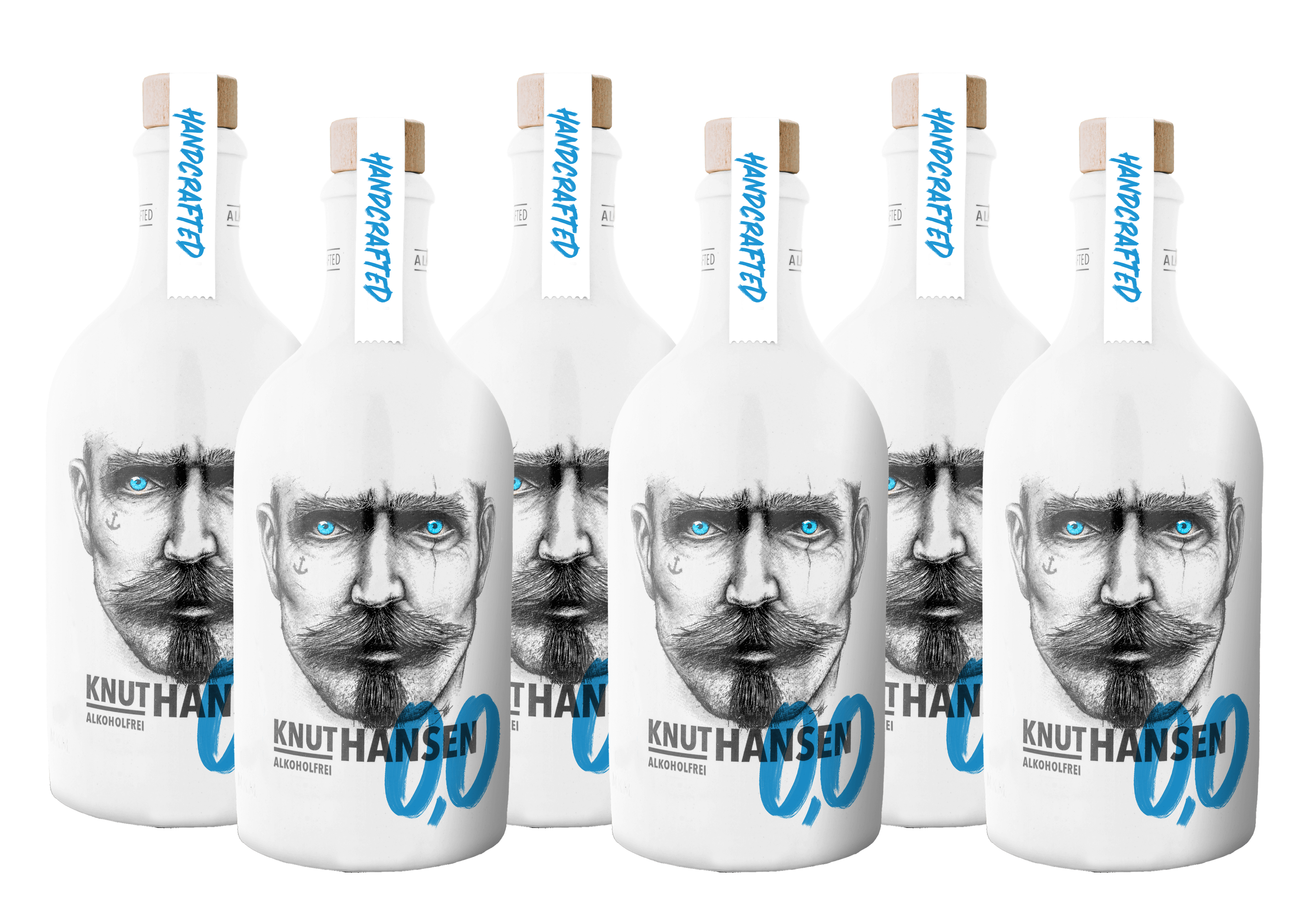 6x KNUT HANSEN 0,5l 0,0% Vol. alkoholfrei Bundle