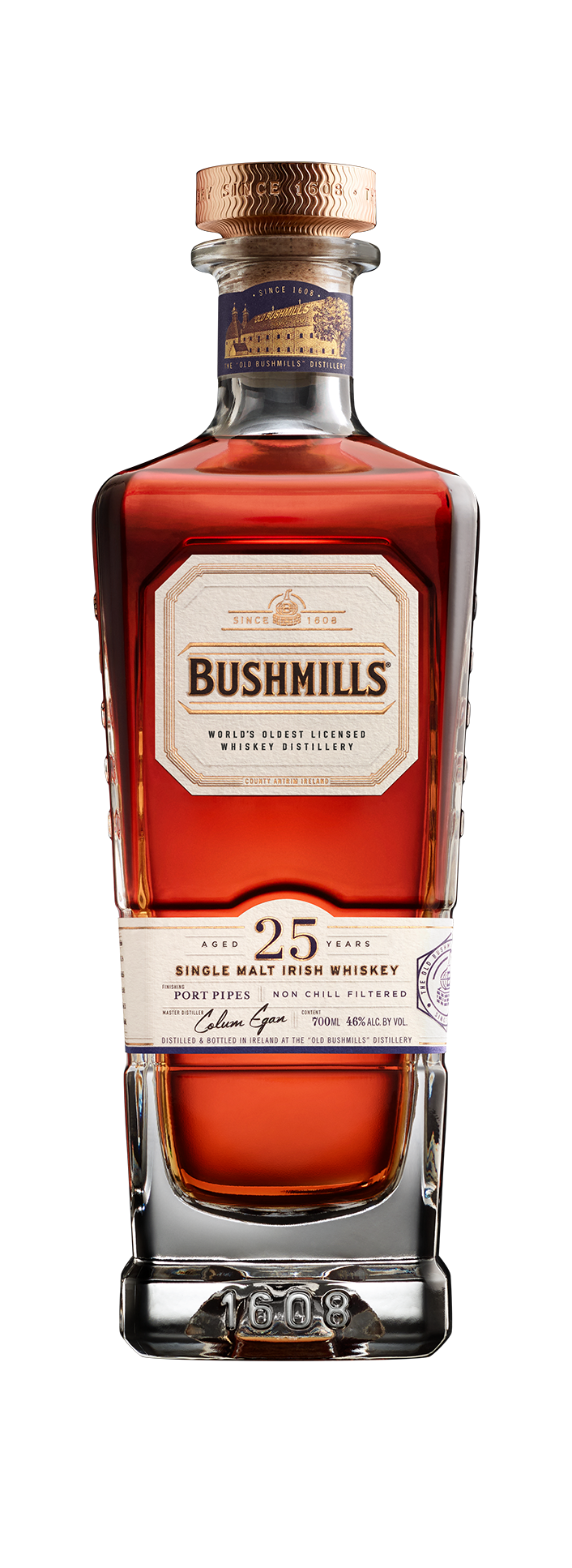 Bushmills Single Malt 25YO 0,7l 46% Vol.