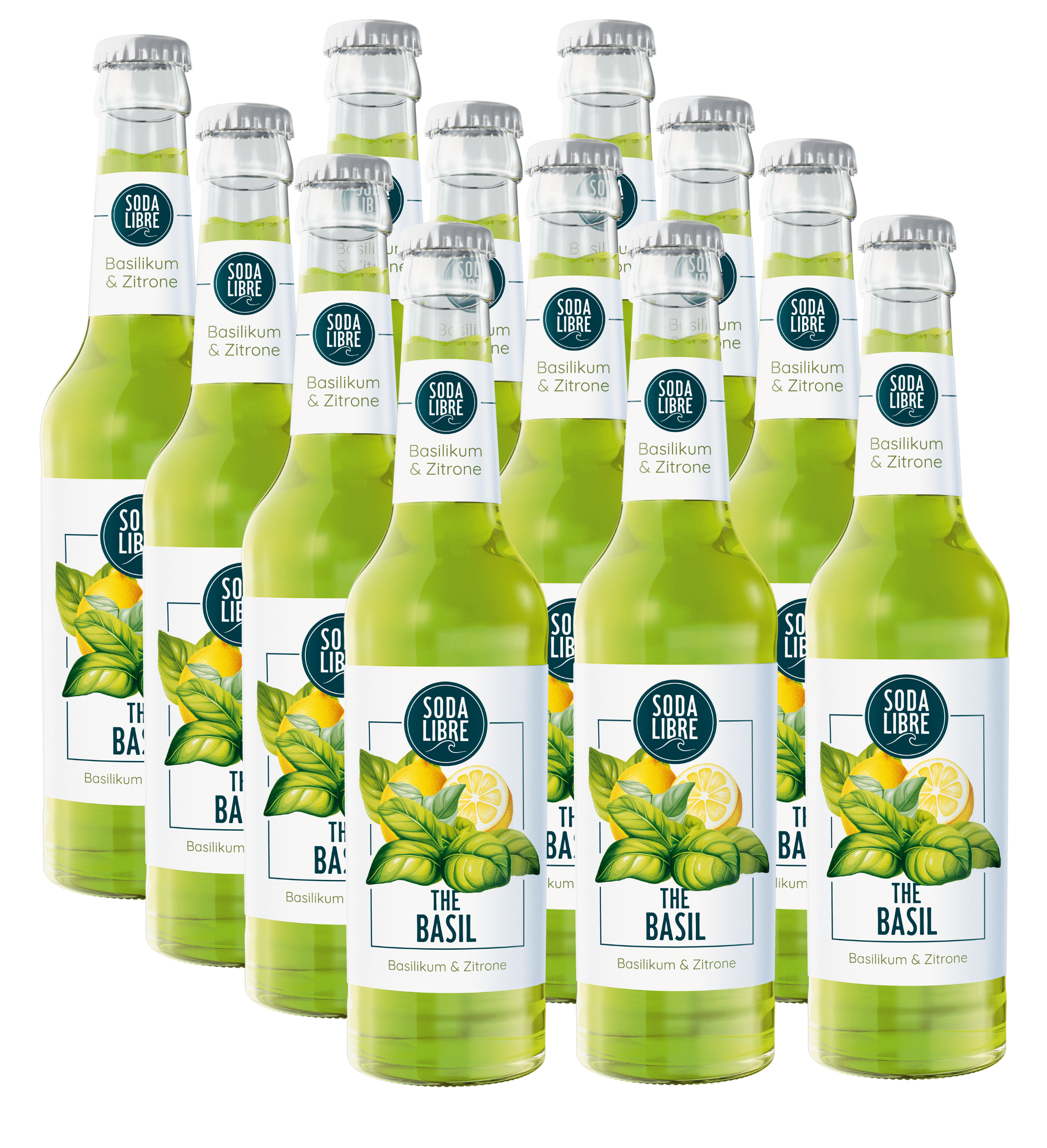 12x Soda Libre The Basil 0,33l alkoholfrei Bundle