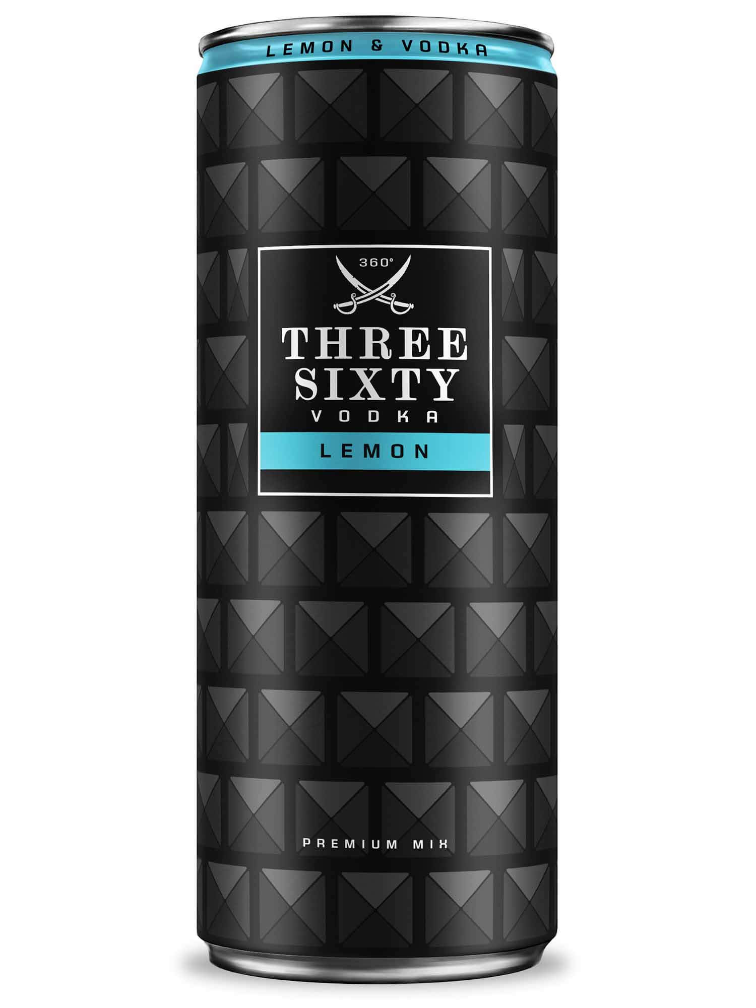 THREE SIXTY Vodka Lemon 0,33l 10%vol.