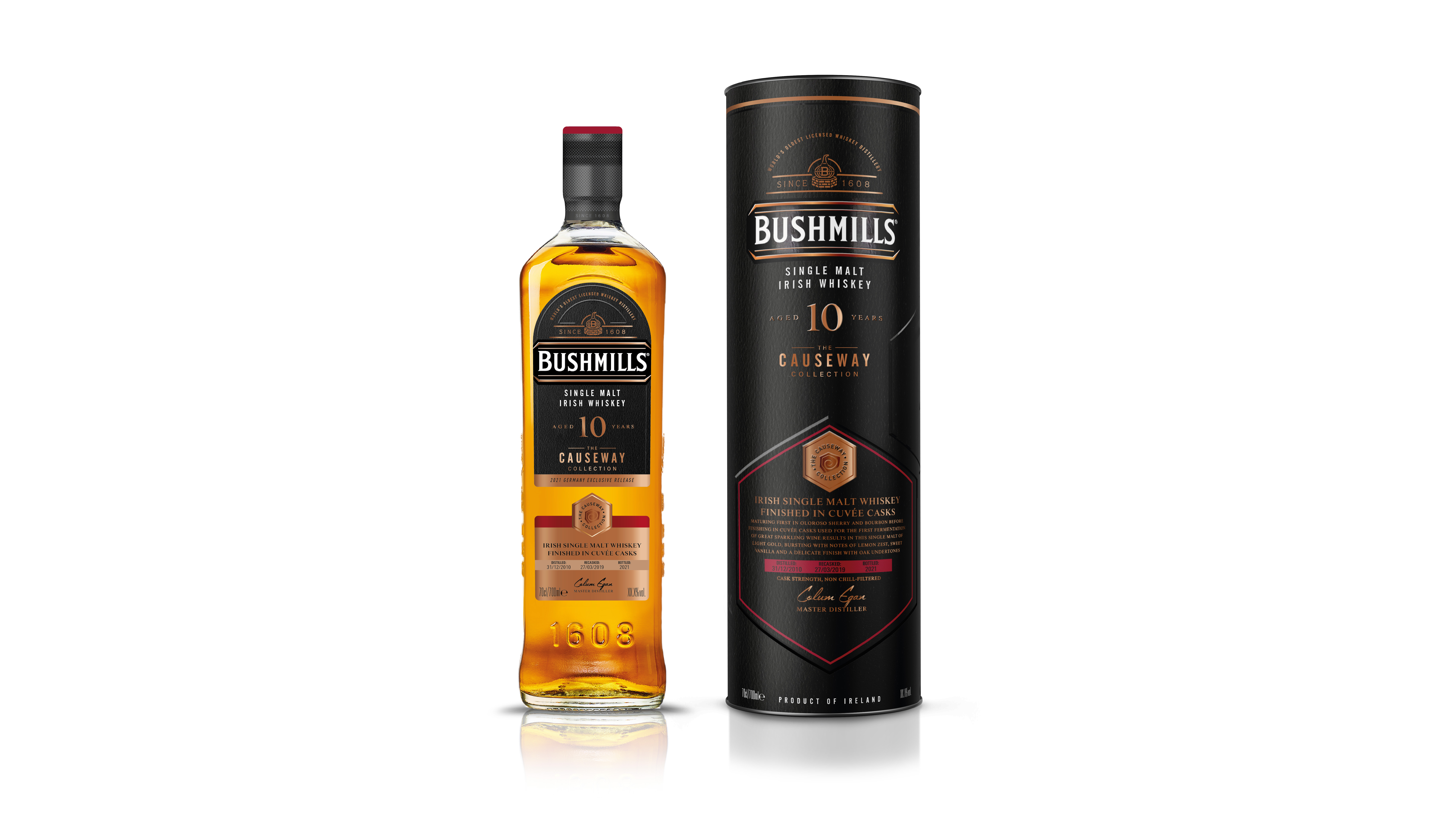 Bushmills Causeway Collection 10YO Cuvee Cask 0,7l 54,8% Vol.