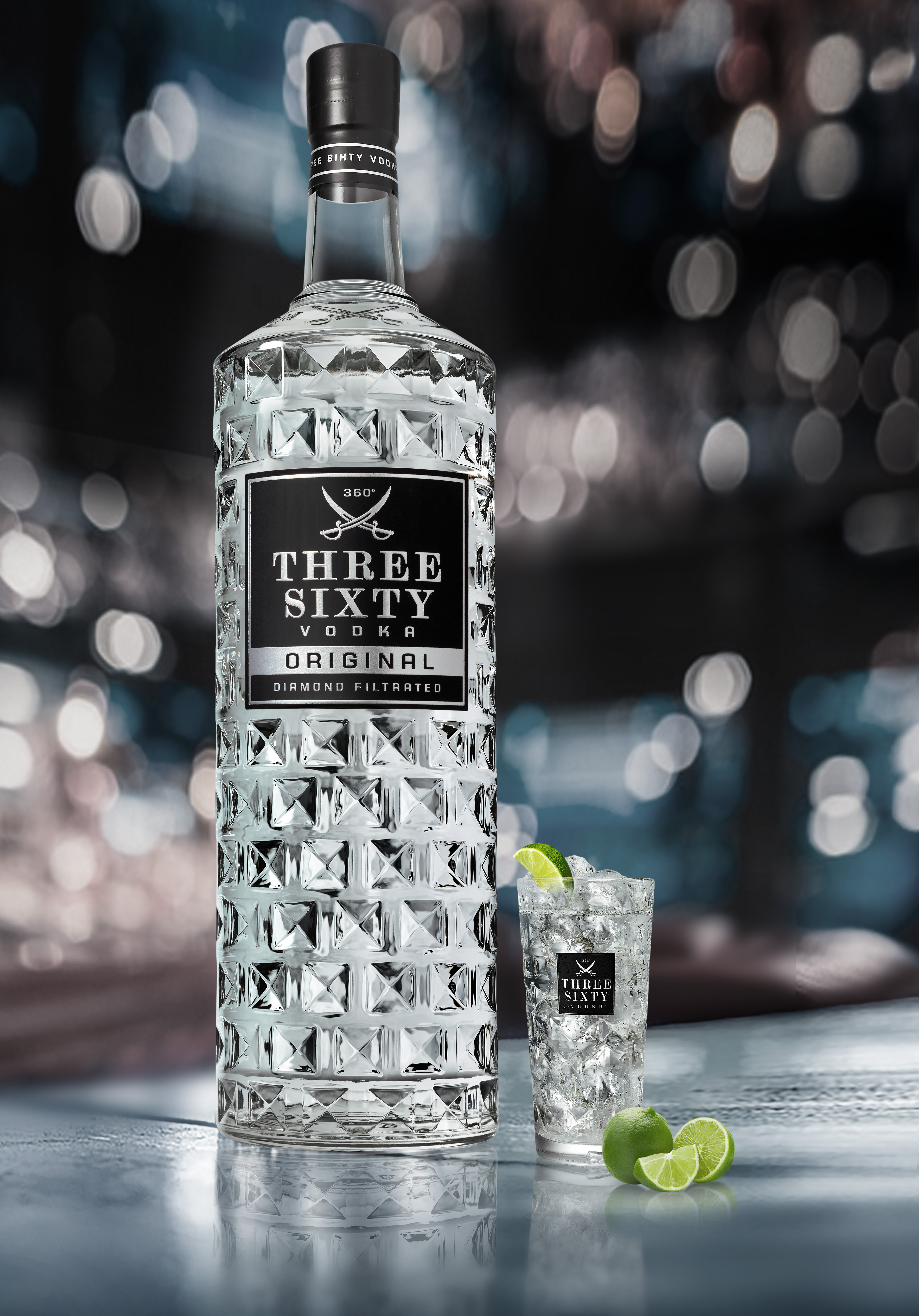 Three Sixty Vodka 6,0L 37,5% vol