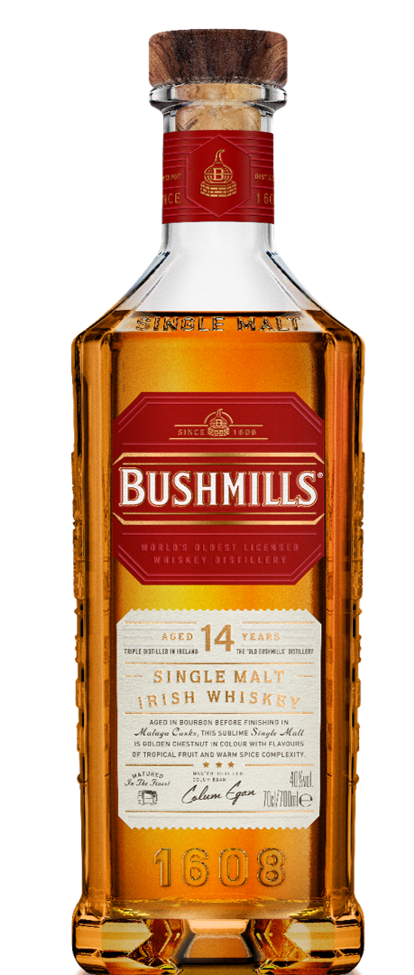 Bushmills Malt 14Y Irish Whiskey 40% 0,7l