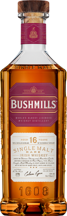 Bushmills Malt 16Y Irish Whiskey 40% 0,7l
