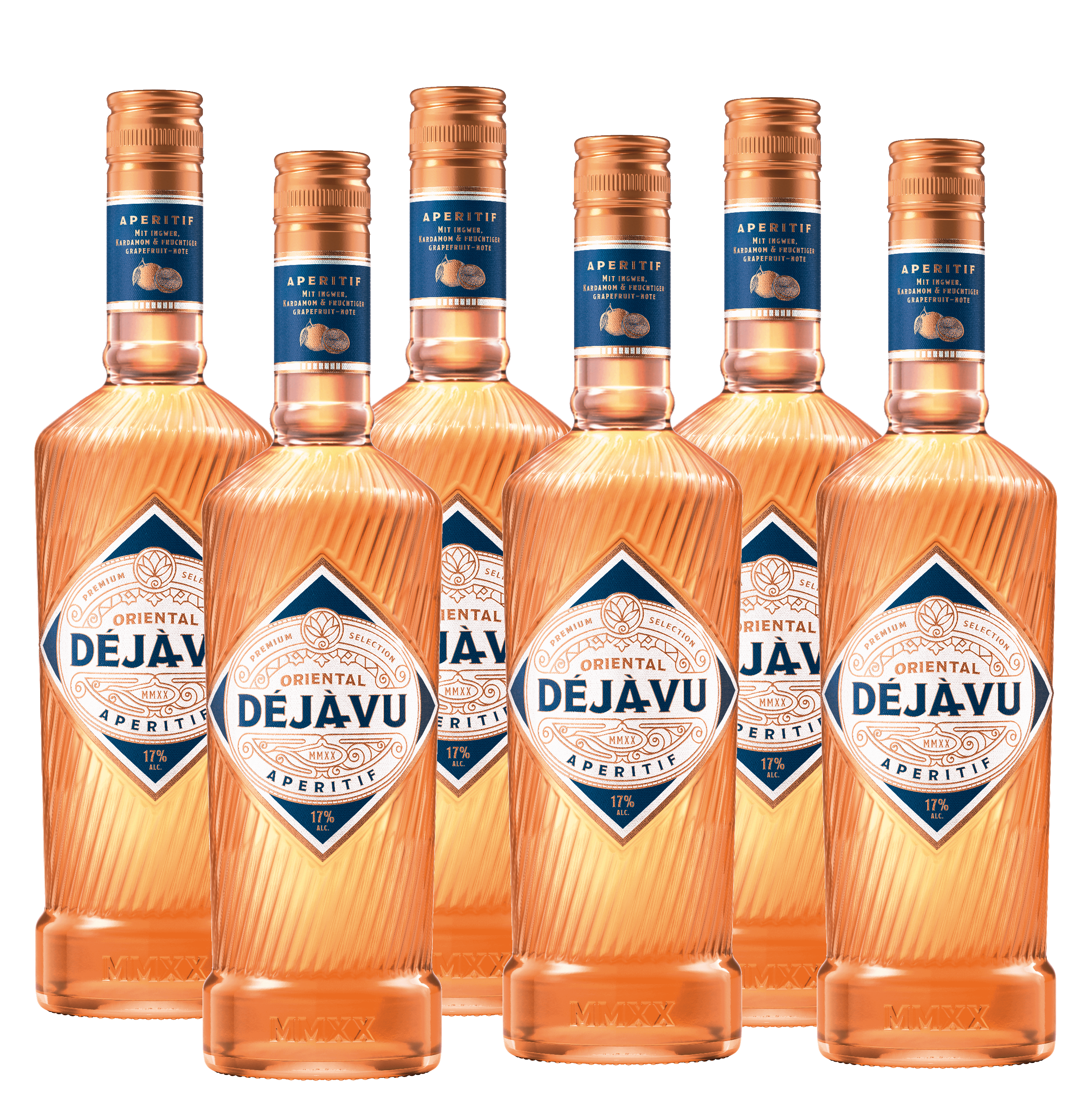 6x Oriental Déjà-Vu 0,7l 17% Vol. Bundle